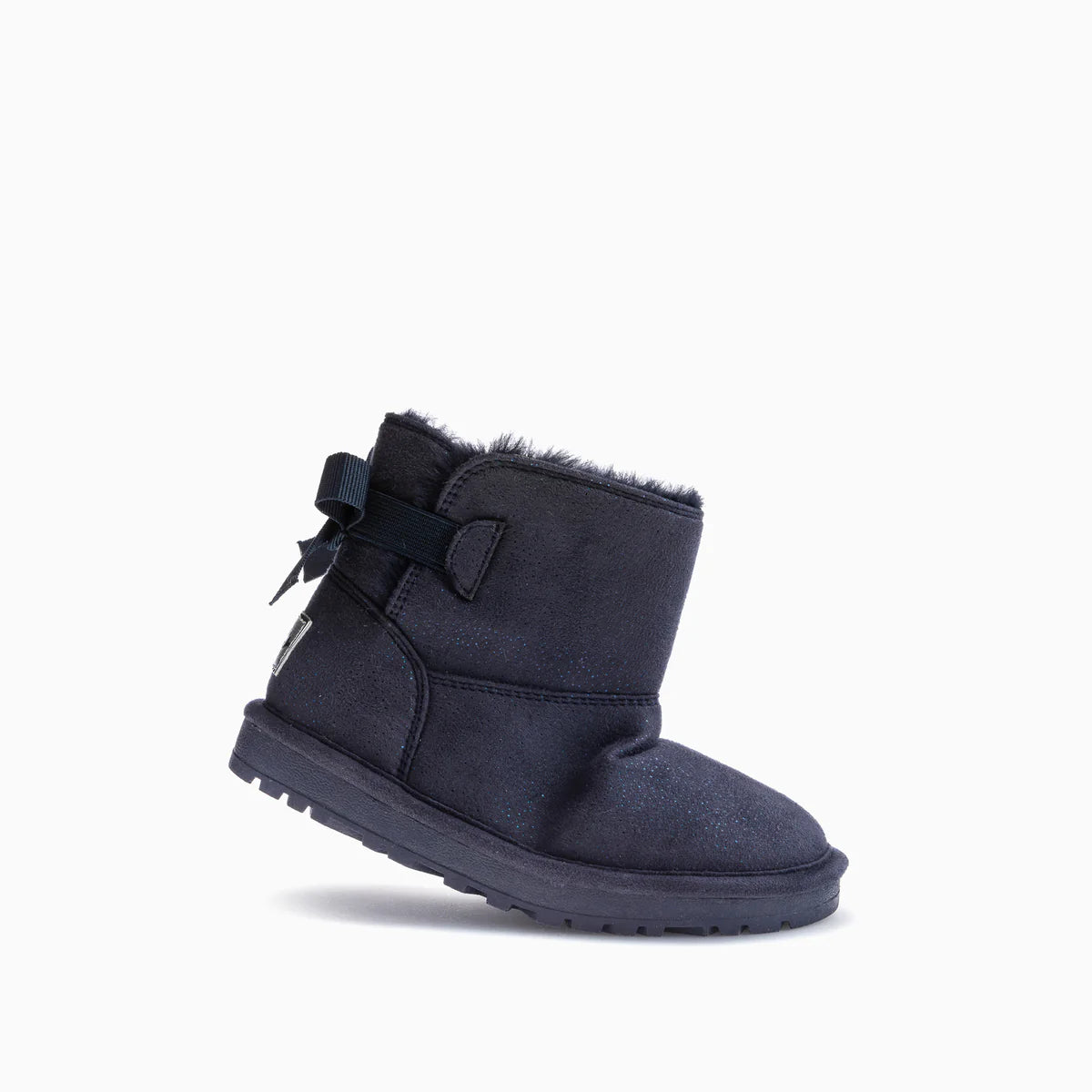 Pablosky - Girls navy/Bow Ugg boot - 978220