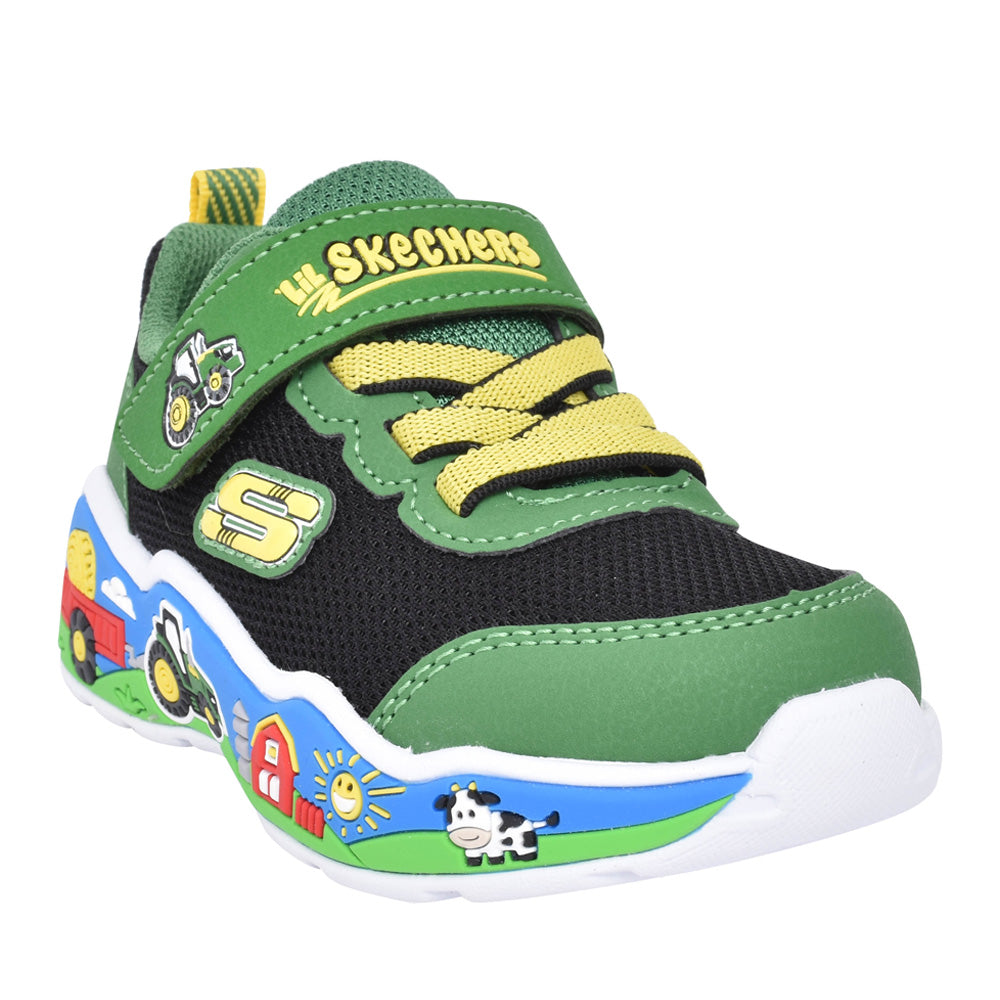 Skechers - Boys John Deere tractor runner - Barn squad buddies