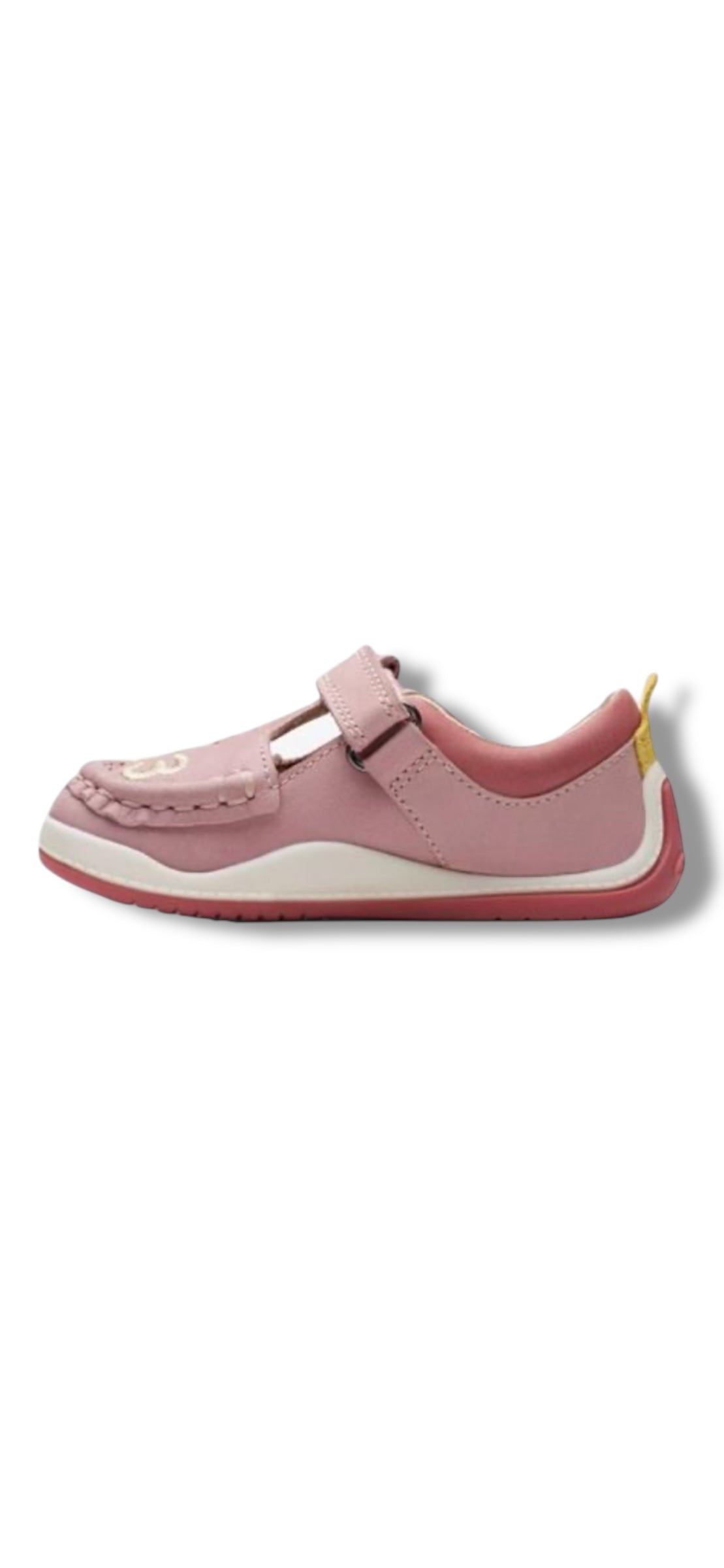 Clarks - Girls dusty pink shoe - NoodleShine T