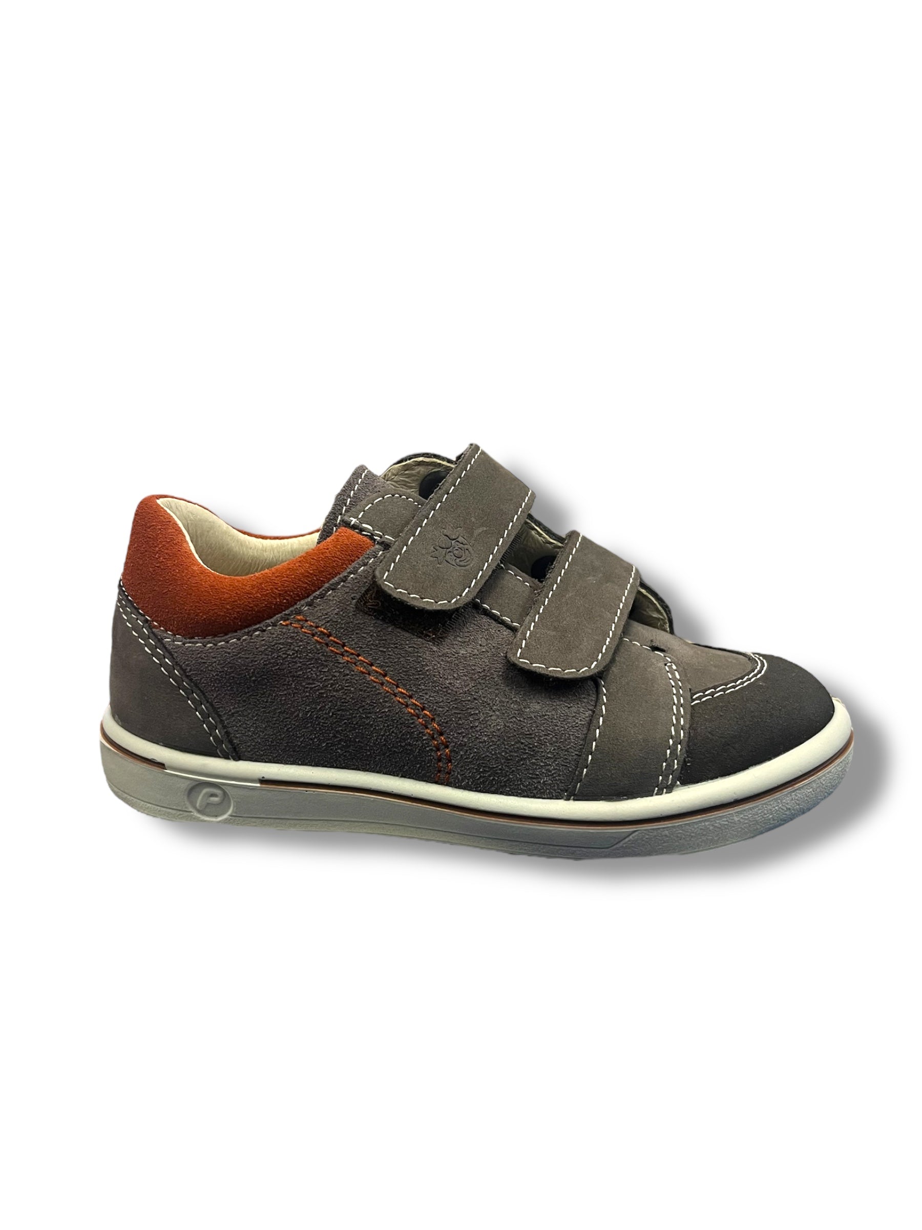 Ricosta - Boys grey/orange shoe -