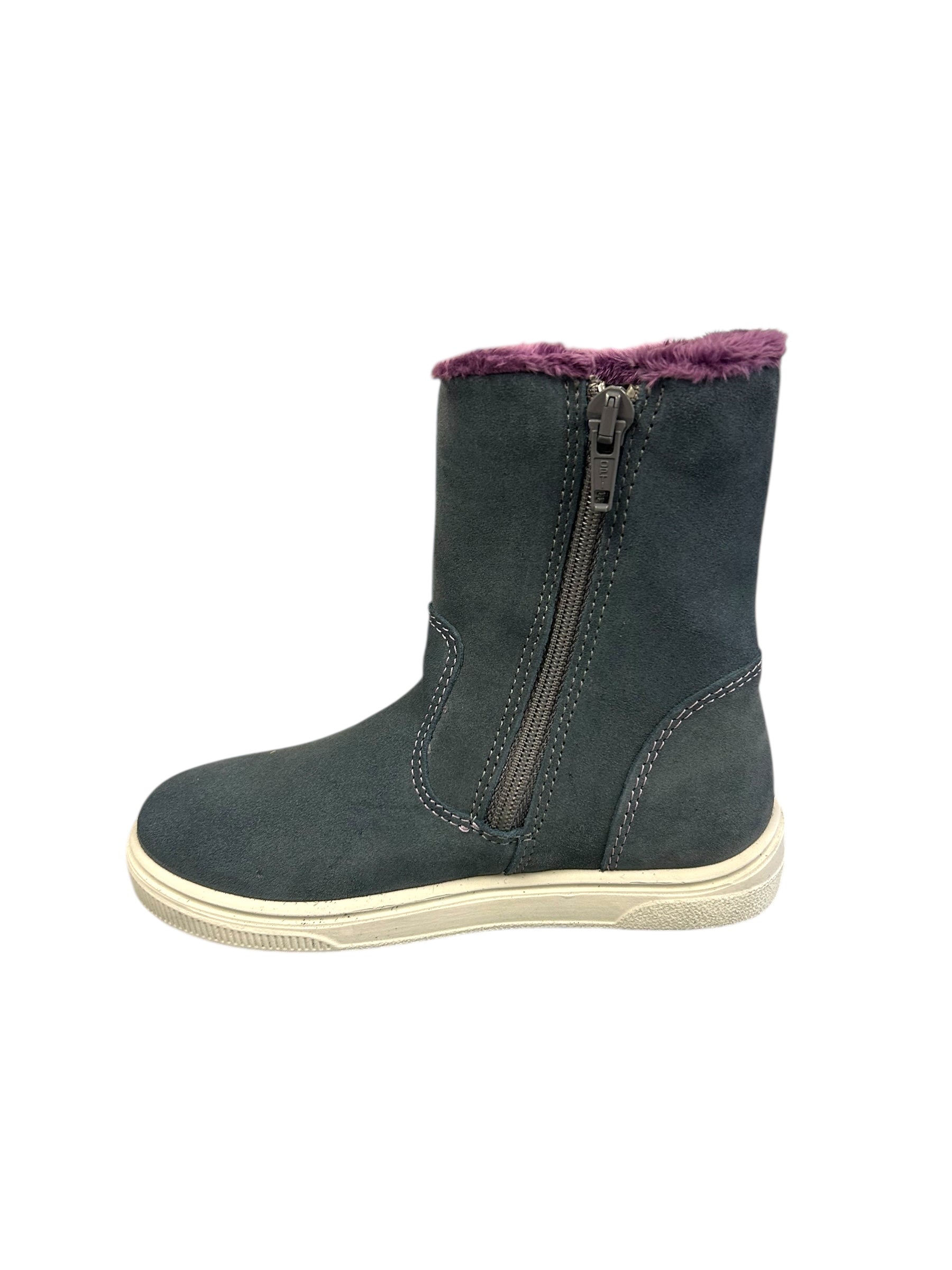Ricosta - Girls grey/purple boot - Leja