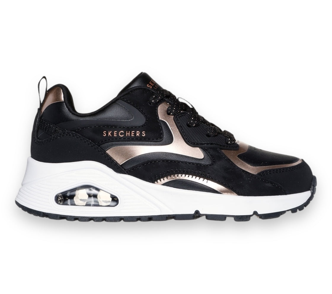 Skechers - Girls black trainer - UNO Gen 1