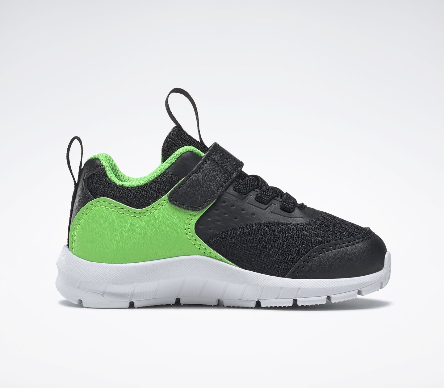 Reebok - Boys green/black Velcro runner - Reebok rush runner 4.0