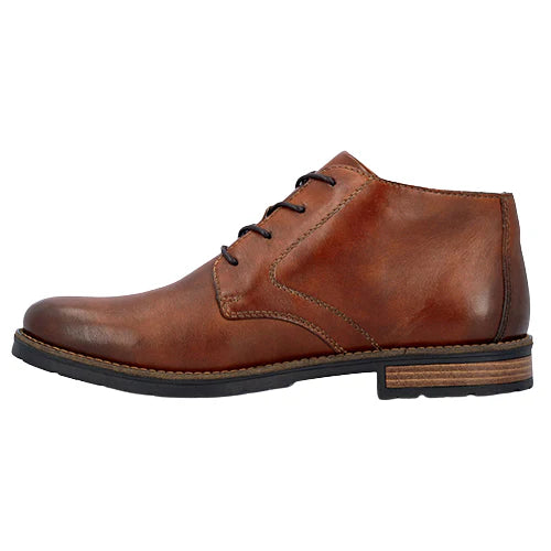 Rieker - Men’s brown boot with zip detail - 14609-24