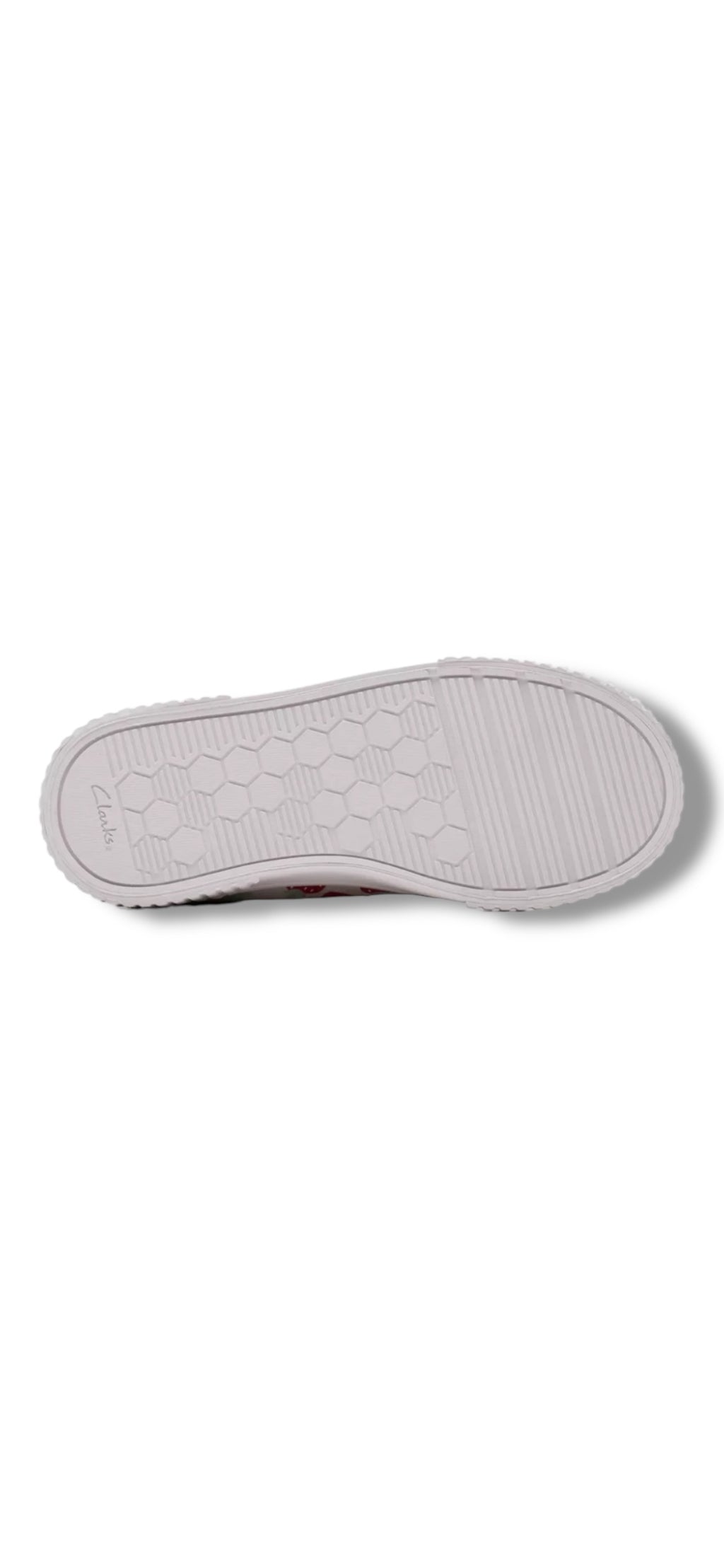 Clarks - Girls strawberry canvas - FoxingFraiseK