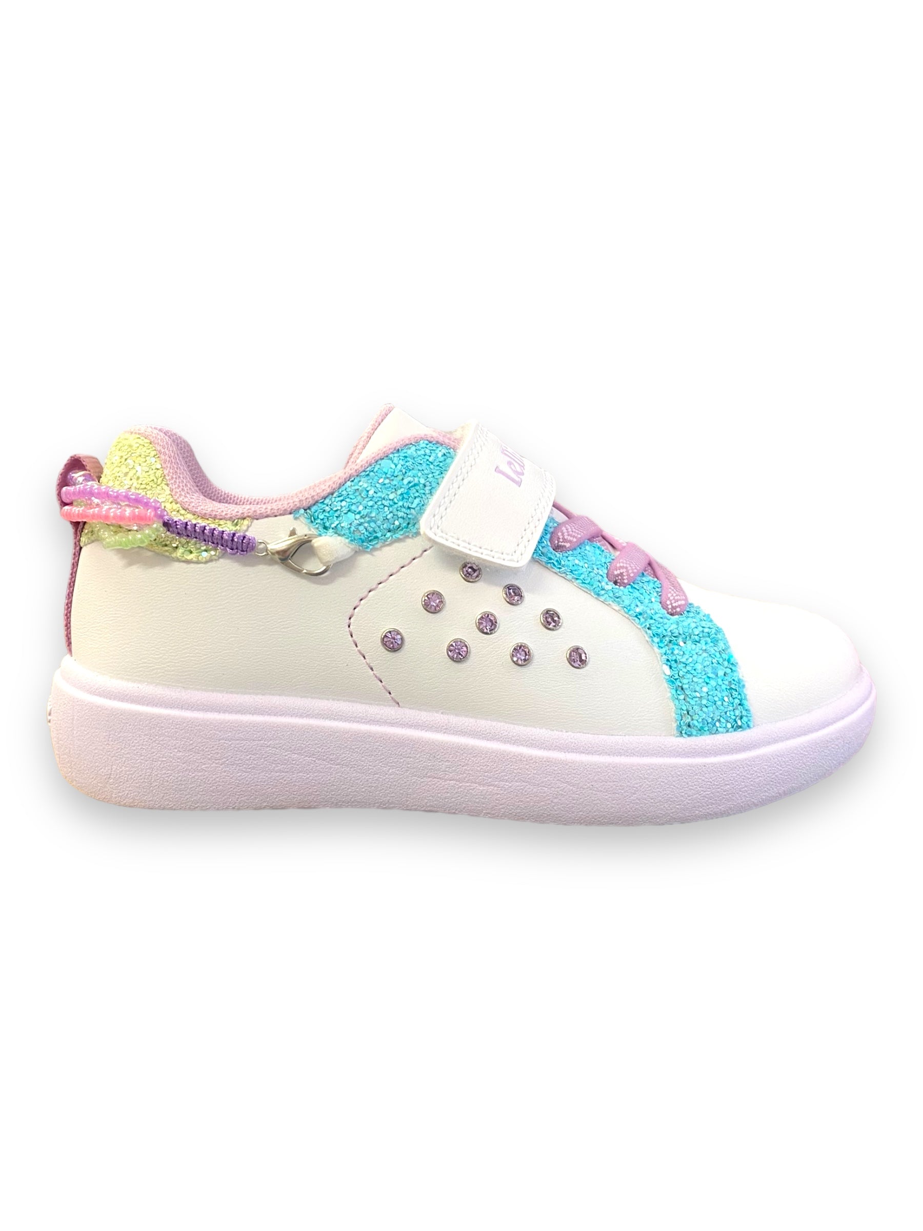 Lelli Kelly - Girls white shoe with beaded bracelet - Gioiello