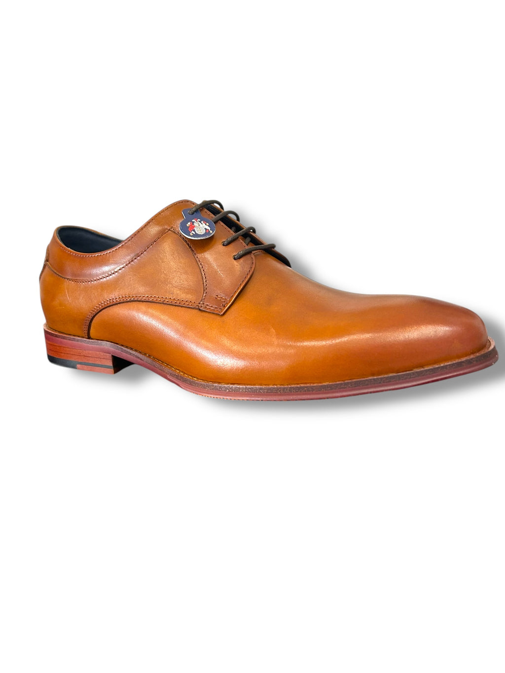 Tommy Bowe - Men’s brown dress shoe - Goretti whiskey.