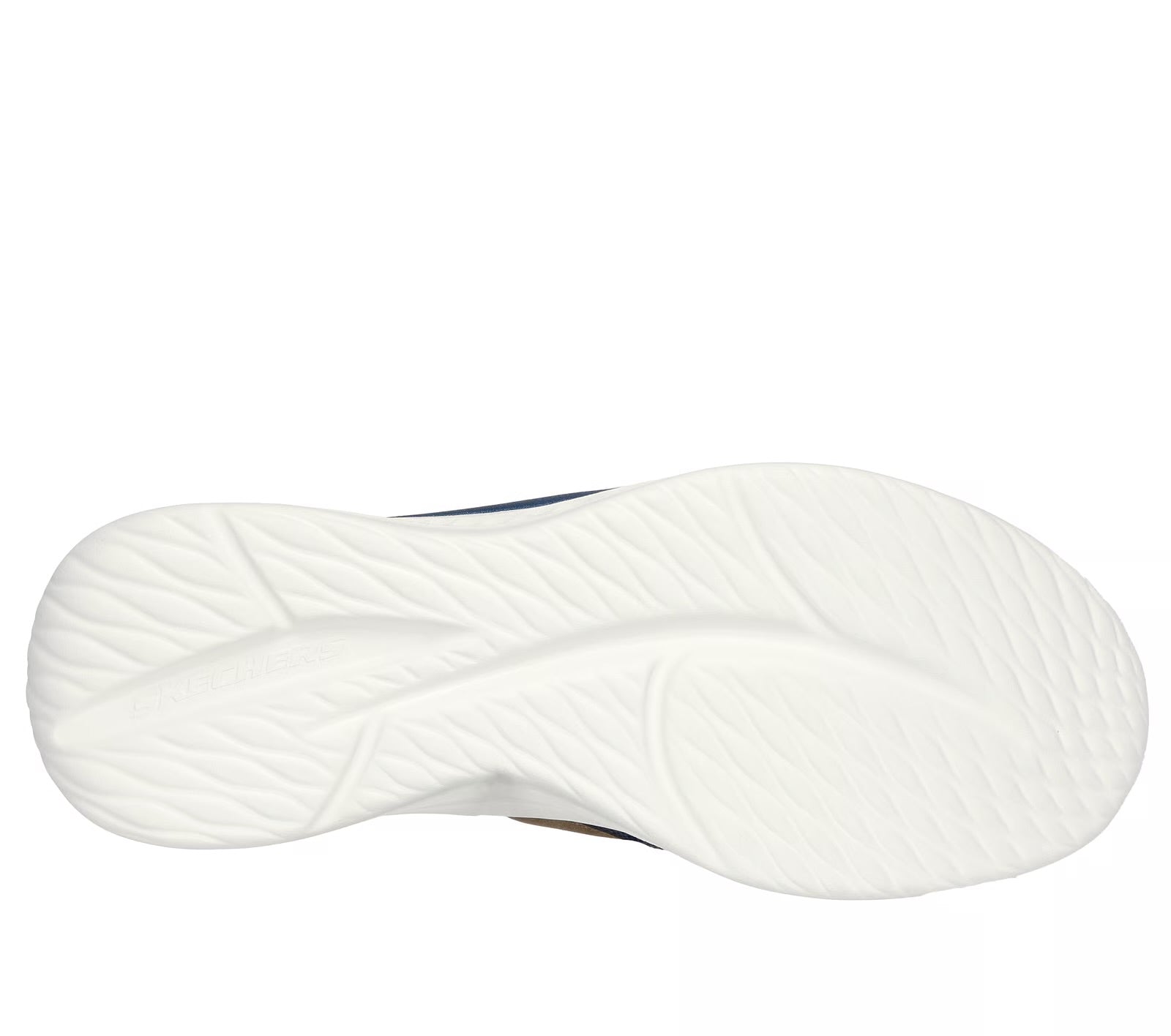 Skechers - Men’s navy/tan slip in - slade CASTER