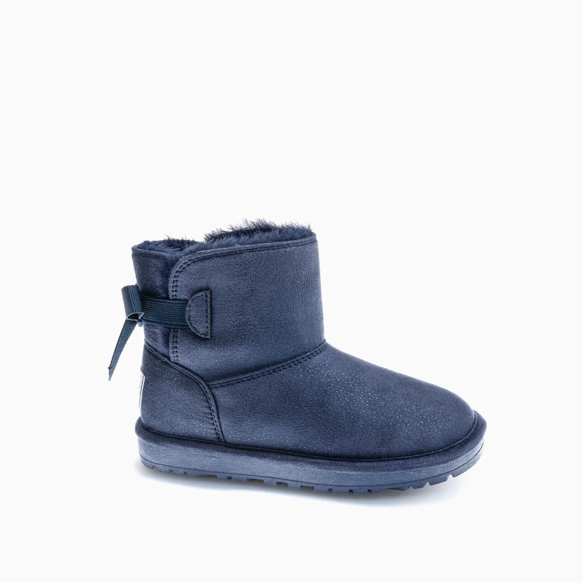Pablosky - Girls navy/Bow Ugg boot - 978220