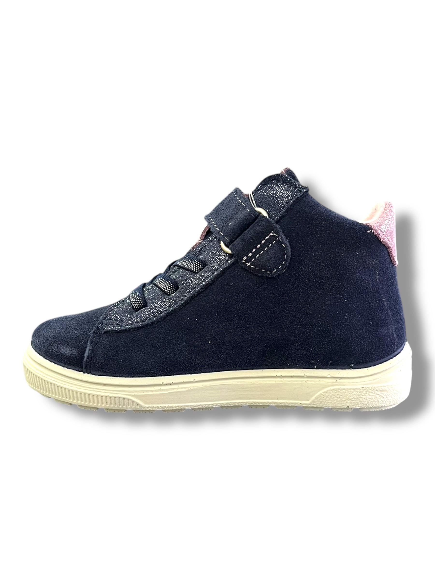 Ricosta - Girls navy light-up/waterproof boot - TINKI