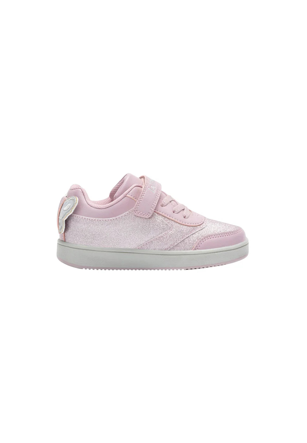 Lelli Kelly - Girls pink sparkle/butterfly shoe - LKAA5214