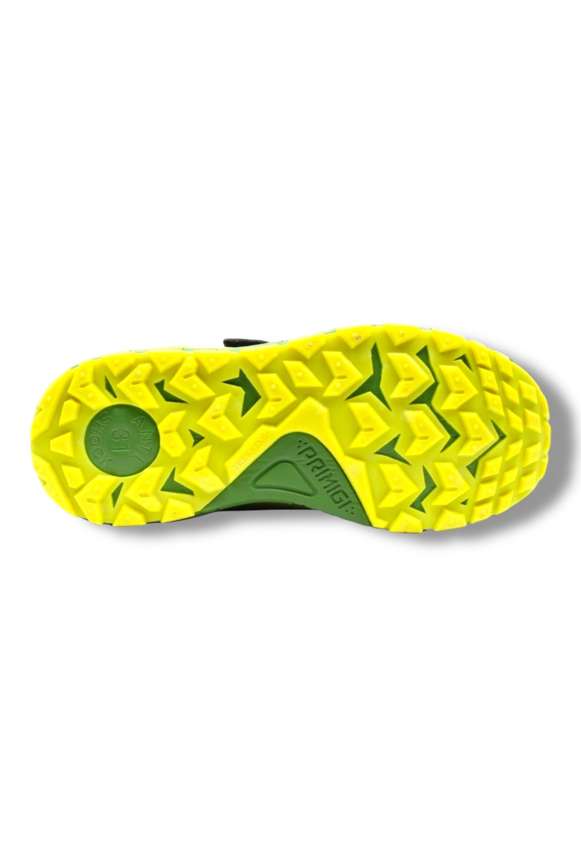 Priming - Boys black/green waterproof runner - 8916711