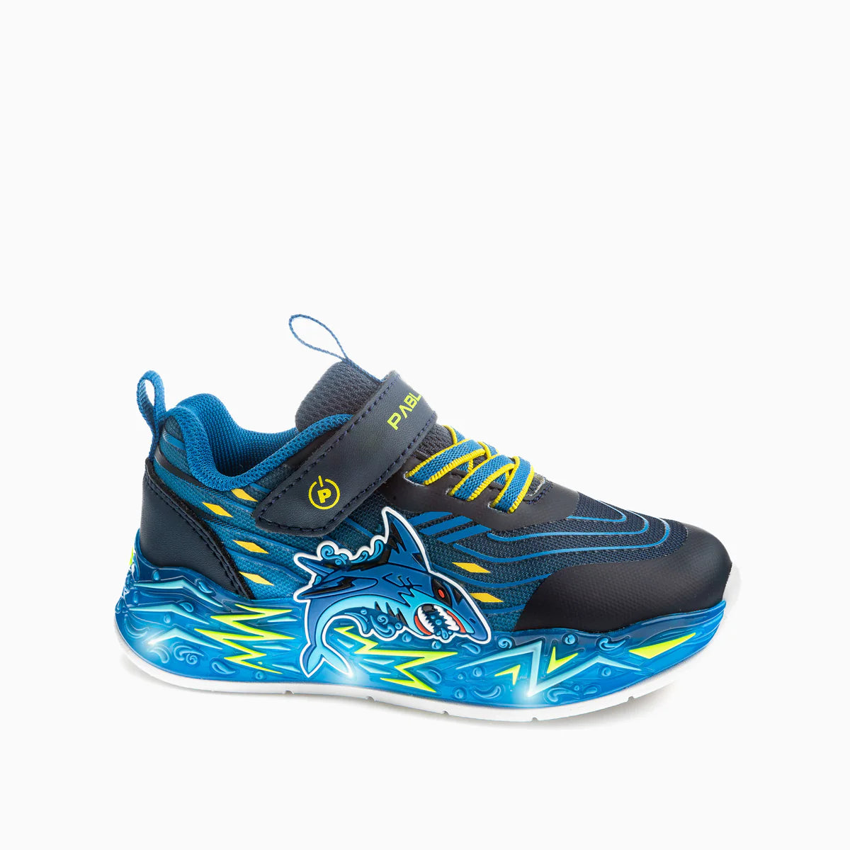 Pablosky - Boys light up shark runners - 985120