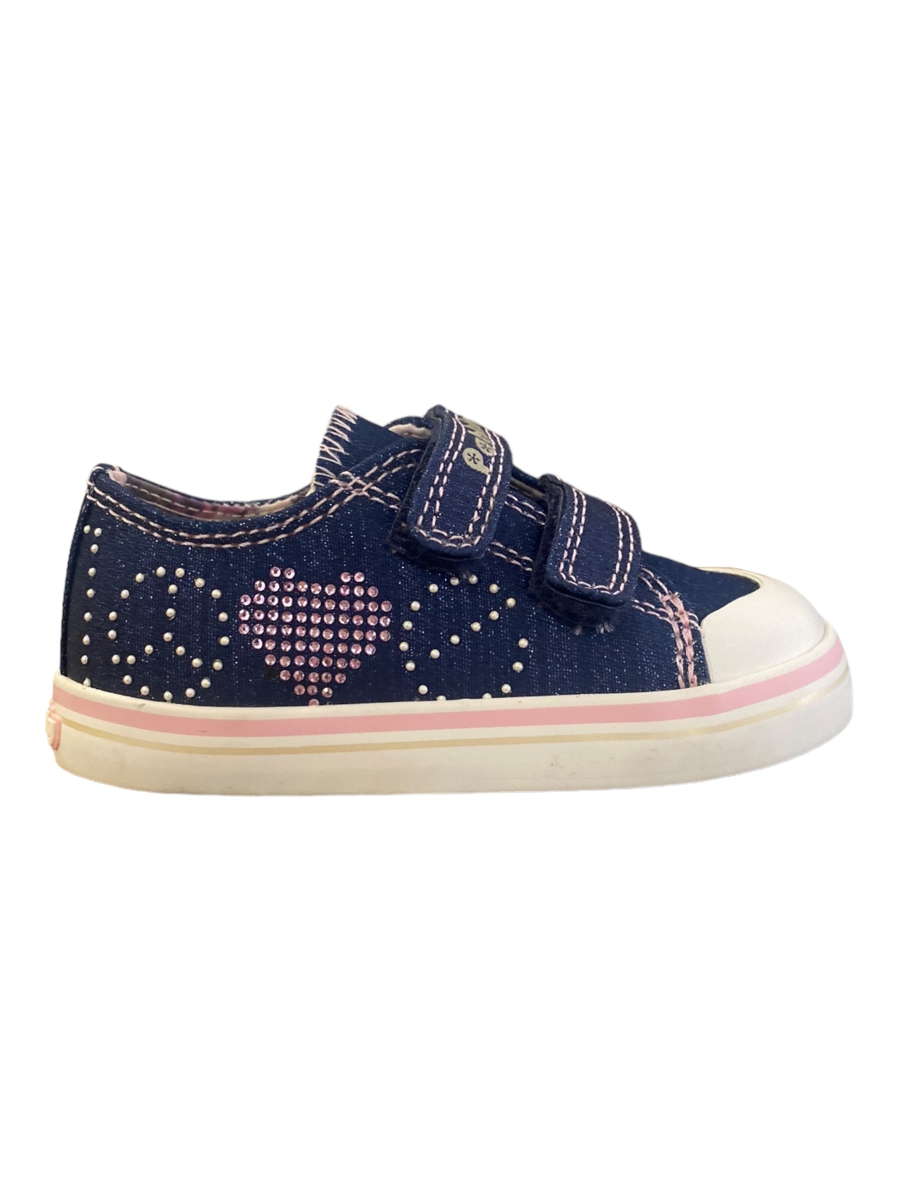 Pablosky - Girls navy canvas - 972220
