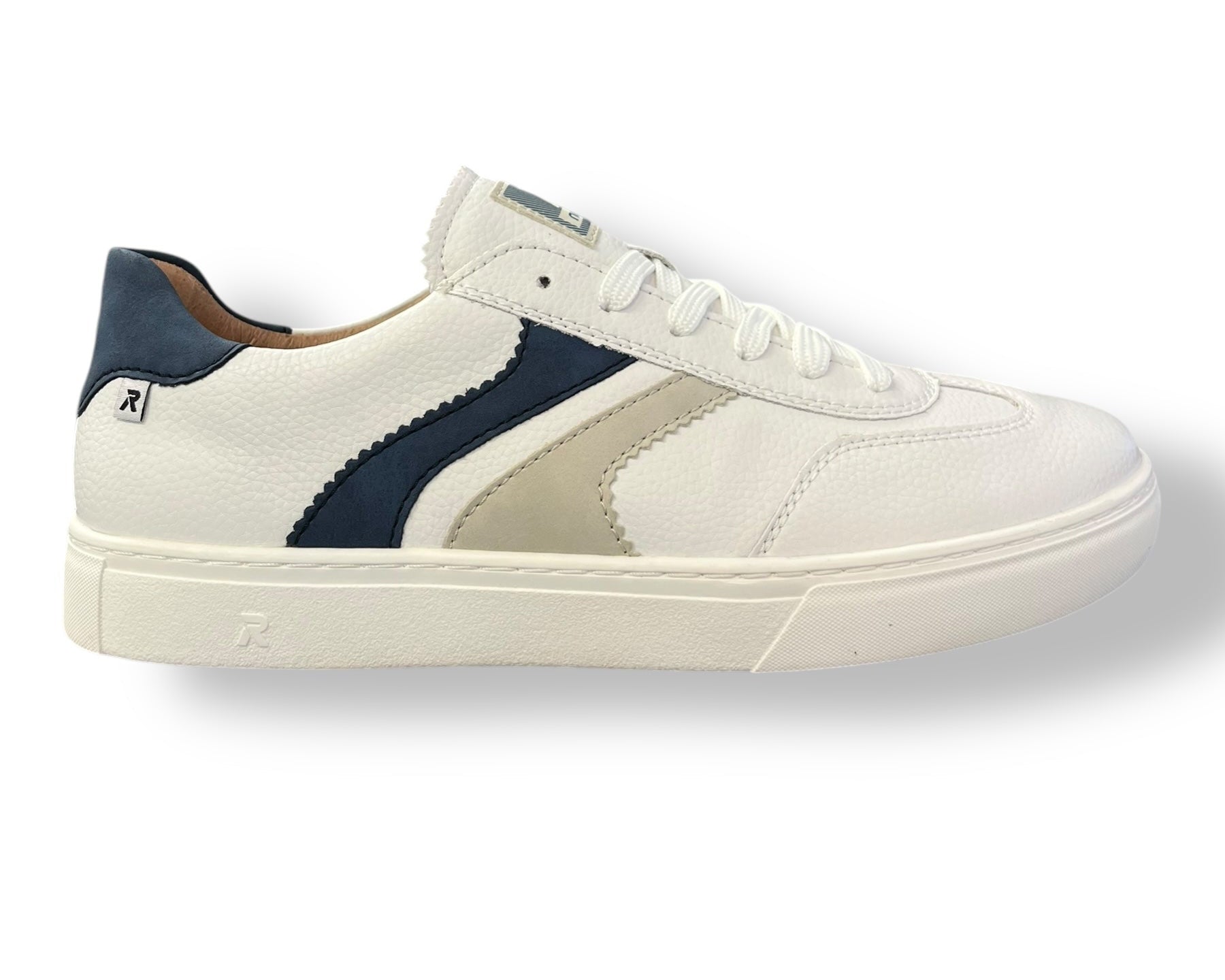 Rieker - Men’s white trainer - U0708-80