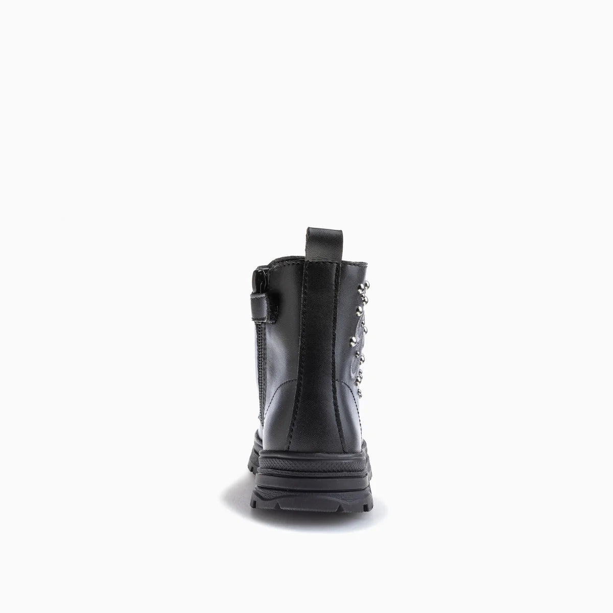 Pablosky - Girls black leather boot - 433515