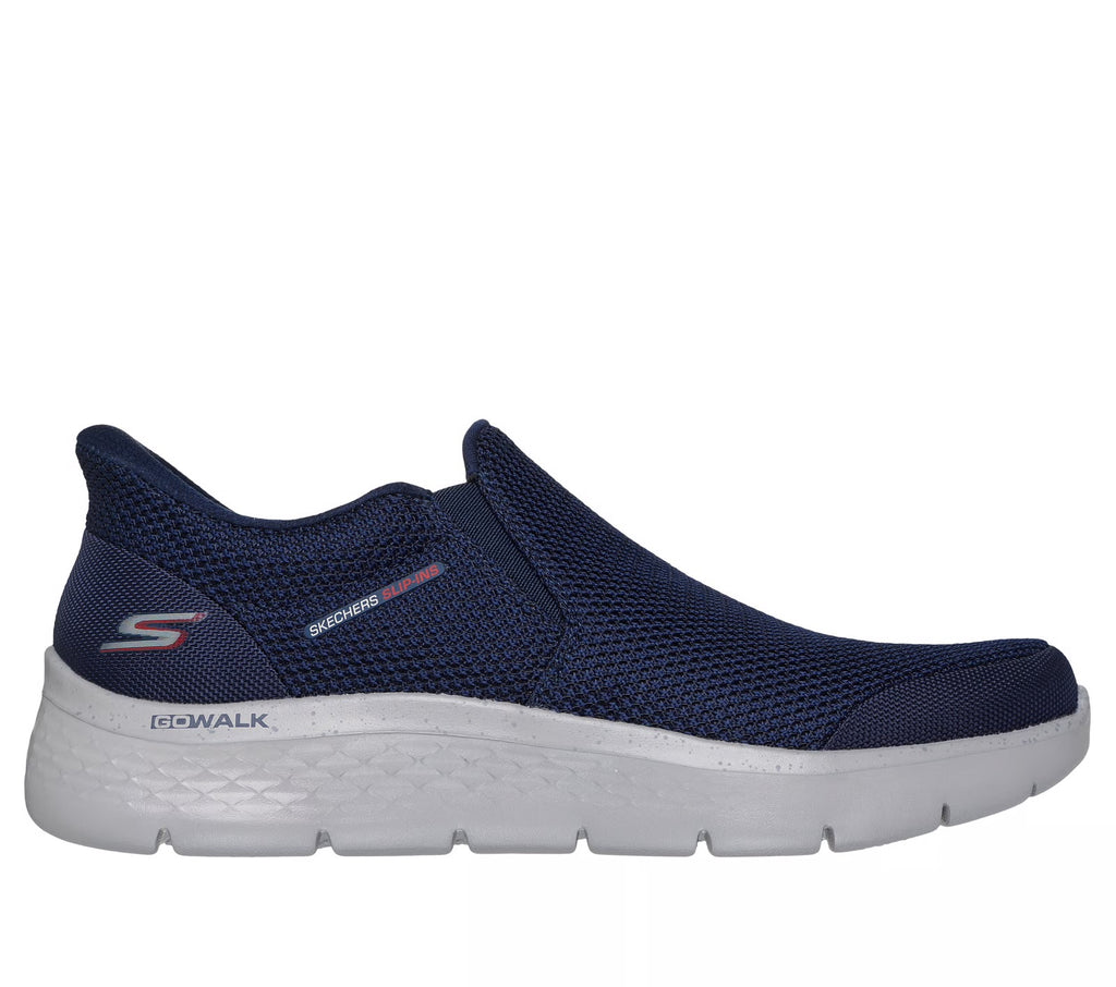 Skechers - Men’s navy slip-ins - Go walk flex-OJAI