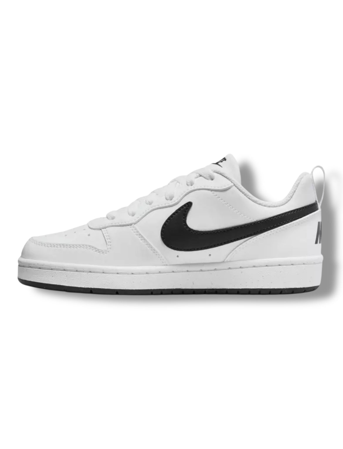 Nike - White/black runner - Court Borough low