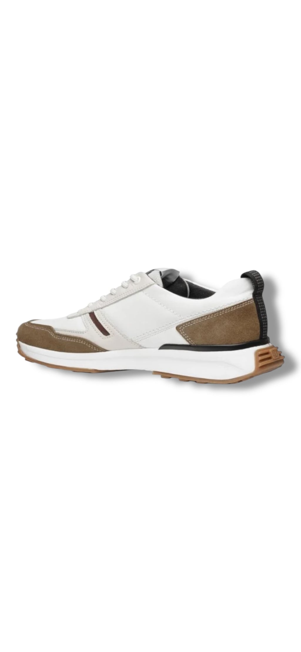 Pegada - Men’s white/brown shoe slip-on - 110751-02