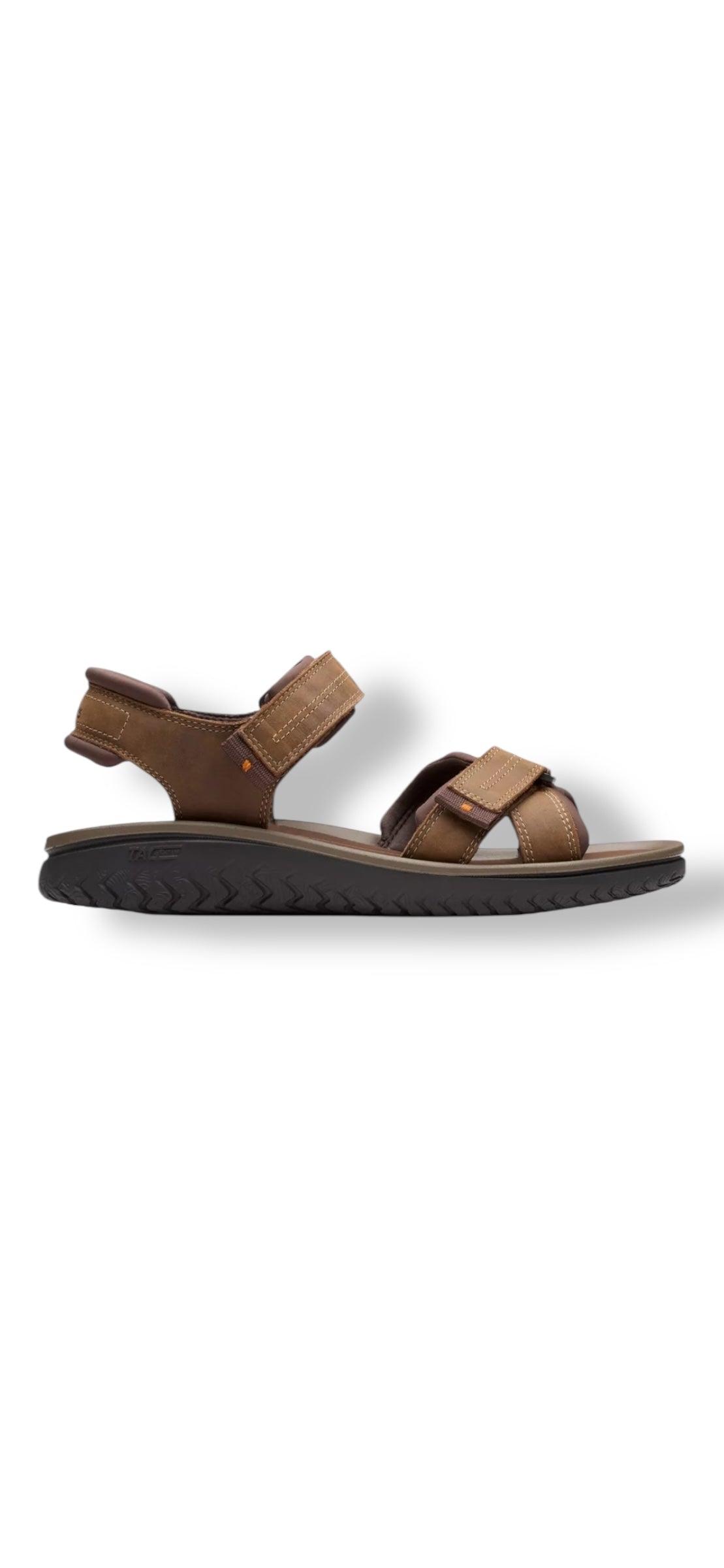 Clarks - Men’s beeswax leather sandal - Wesley