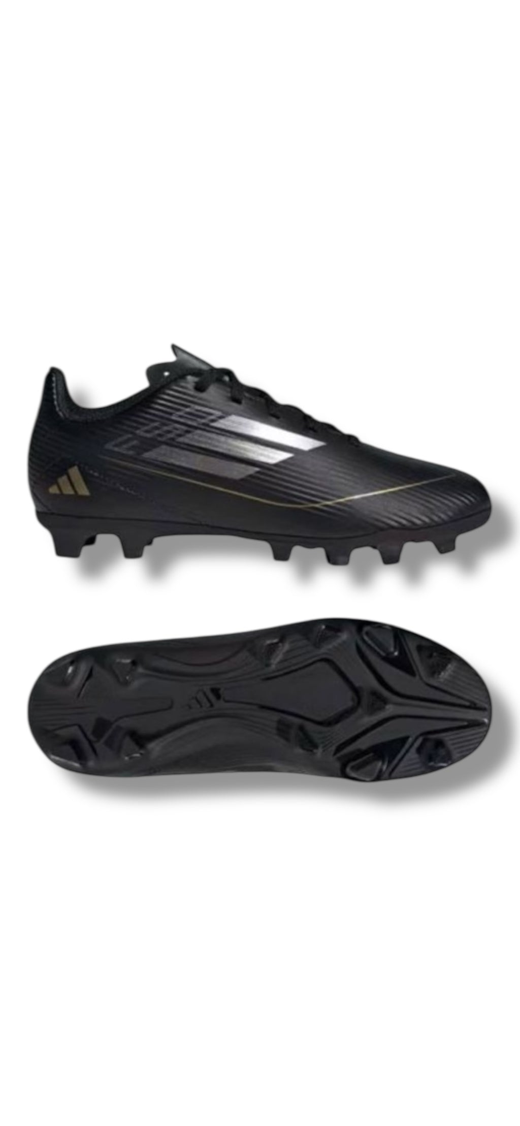 Adidas - Kids black football boots - F50 club FxG