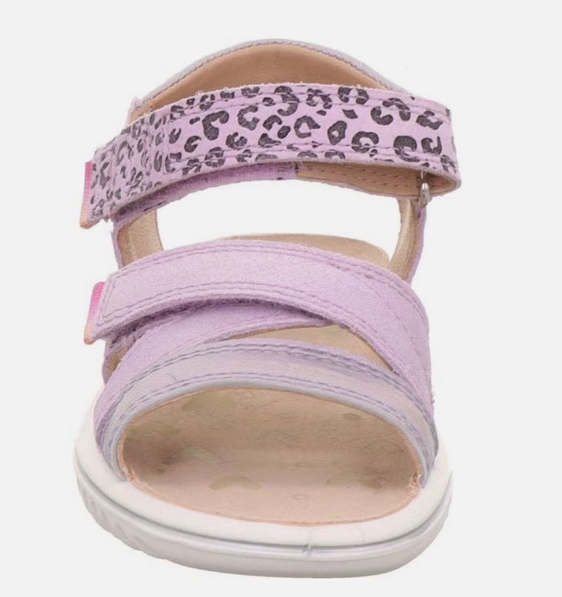 Superfit - Girls lilac cheetah sandal - Sparkle