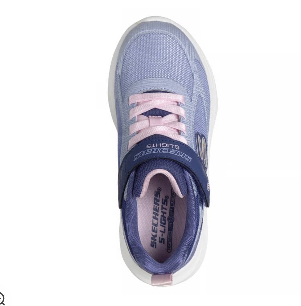 Skechers - Girls Navy/Pink runner - Sola Glow 2.0