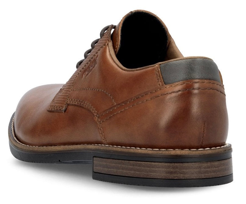 Rieker - Mens brown dress shoe - 13523-24