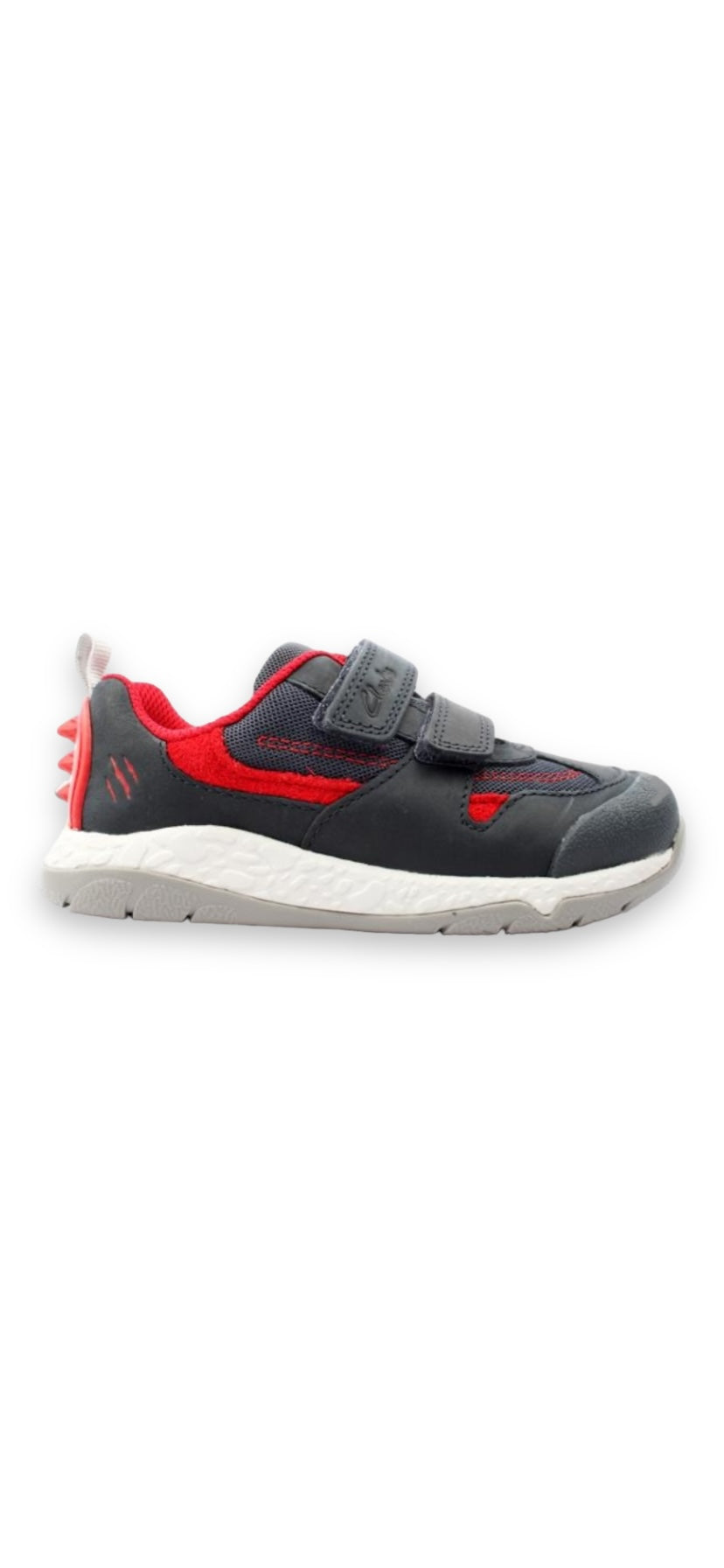 Clarks - Boys navy/red shoe - Steggy tail K