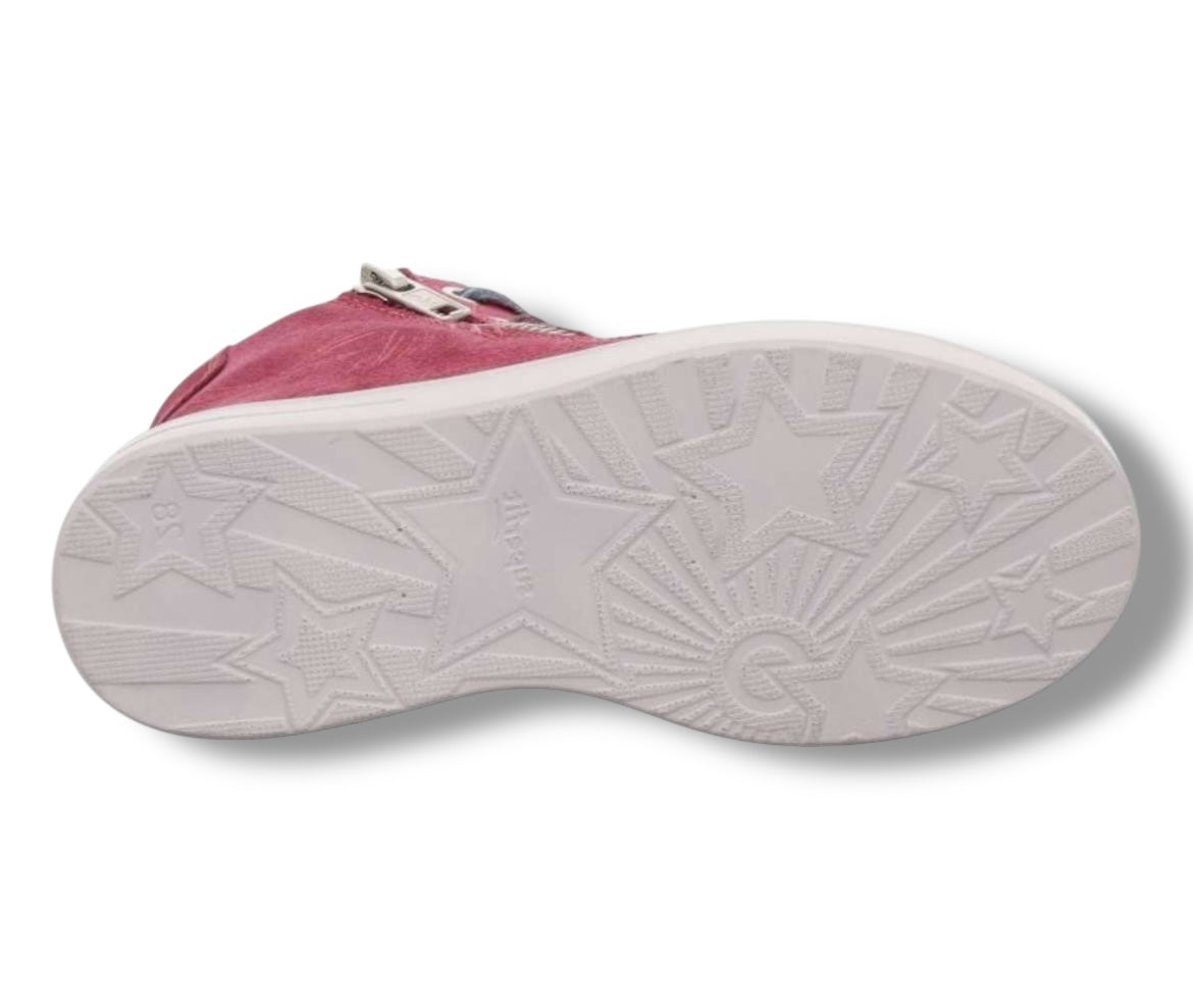 Superfit - Girls pink metallic boot - Stella