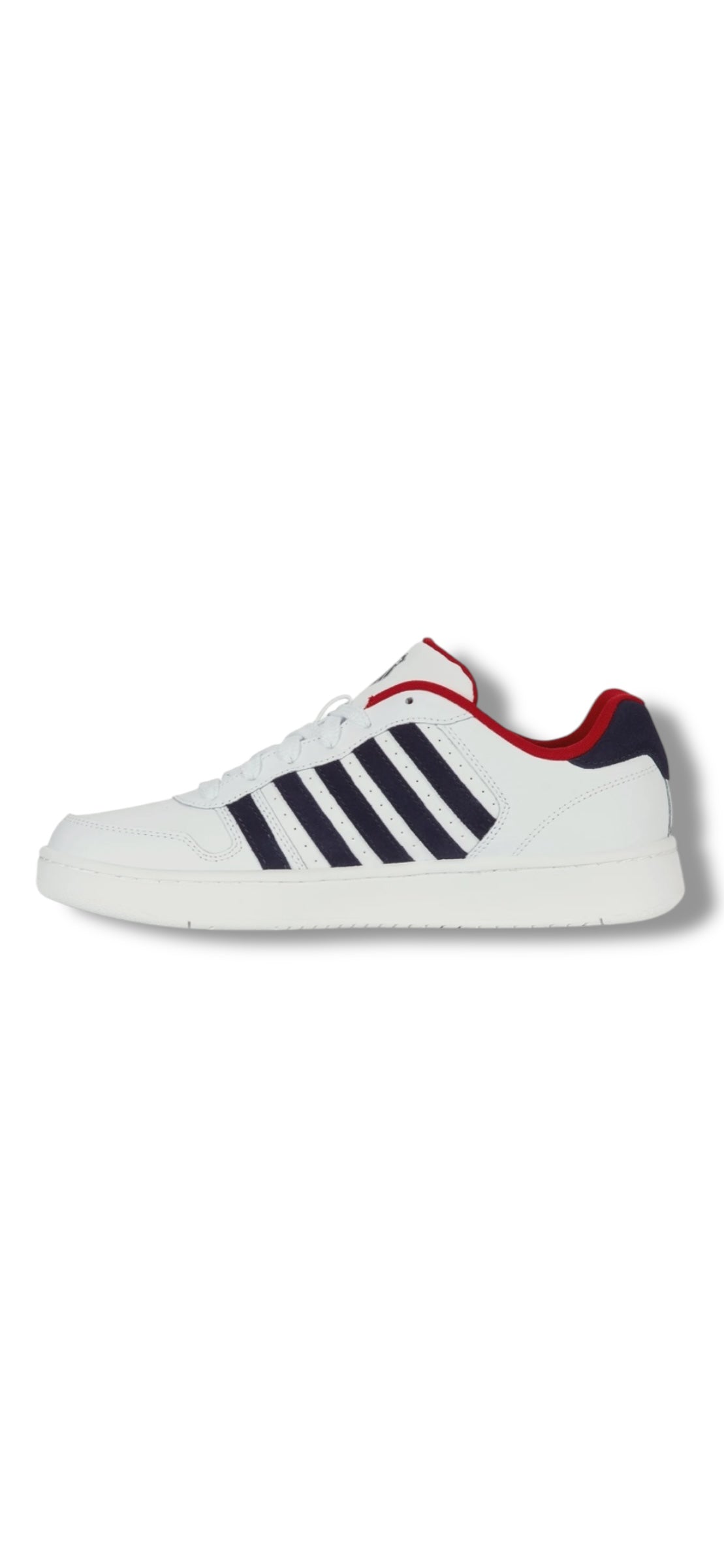 K Swiss - Men’s white/navy trainer - Court Palisades