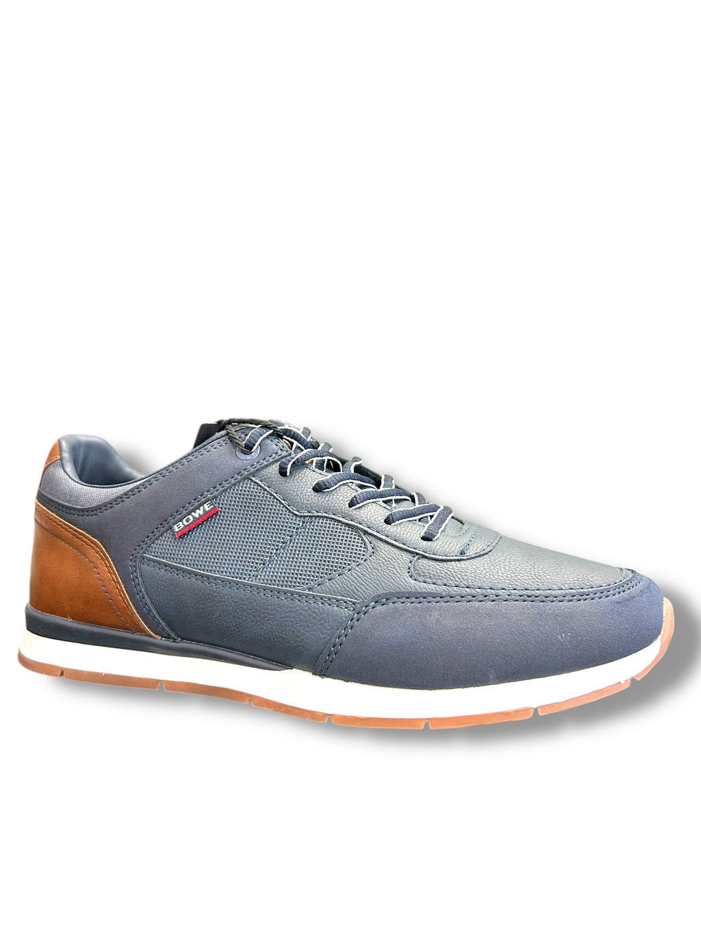 Tommy Bowe - Men’s navy/brown shoe - Delvin Storm
