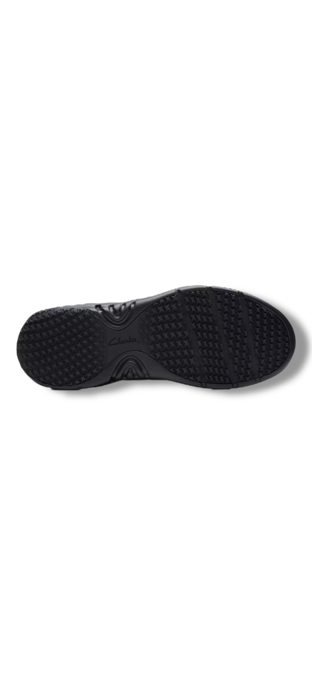 Clarks - Black leather shoe - ClarksPro Lace