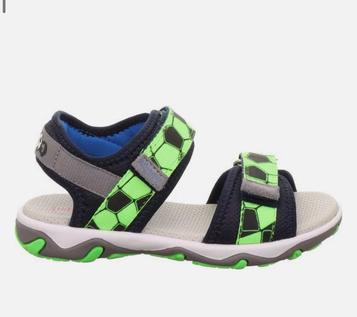 Superfit - Boys Green/navy sandal - Mike 3.0