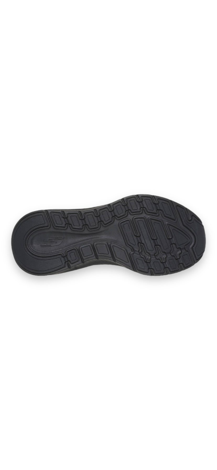 Skechers - Mens black slip-ons - VALLO