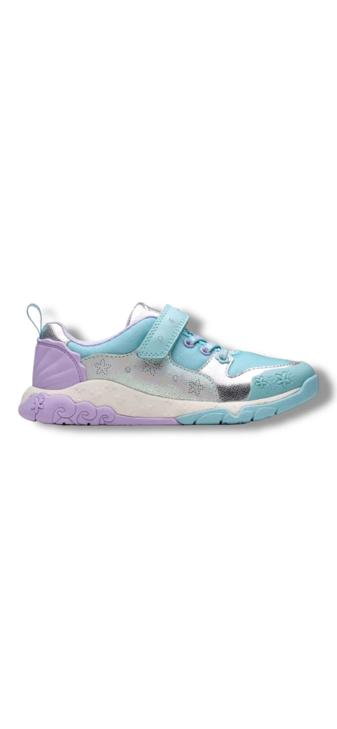 Clarks - Girls blue runner - Tidal Shell K
