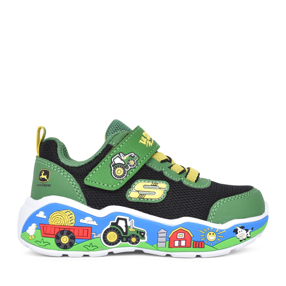 Skechers - Boys John Deere tractor runner - Barn squad buddies