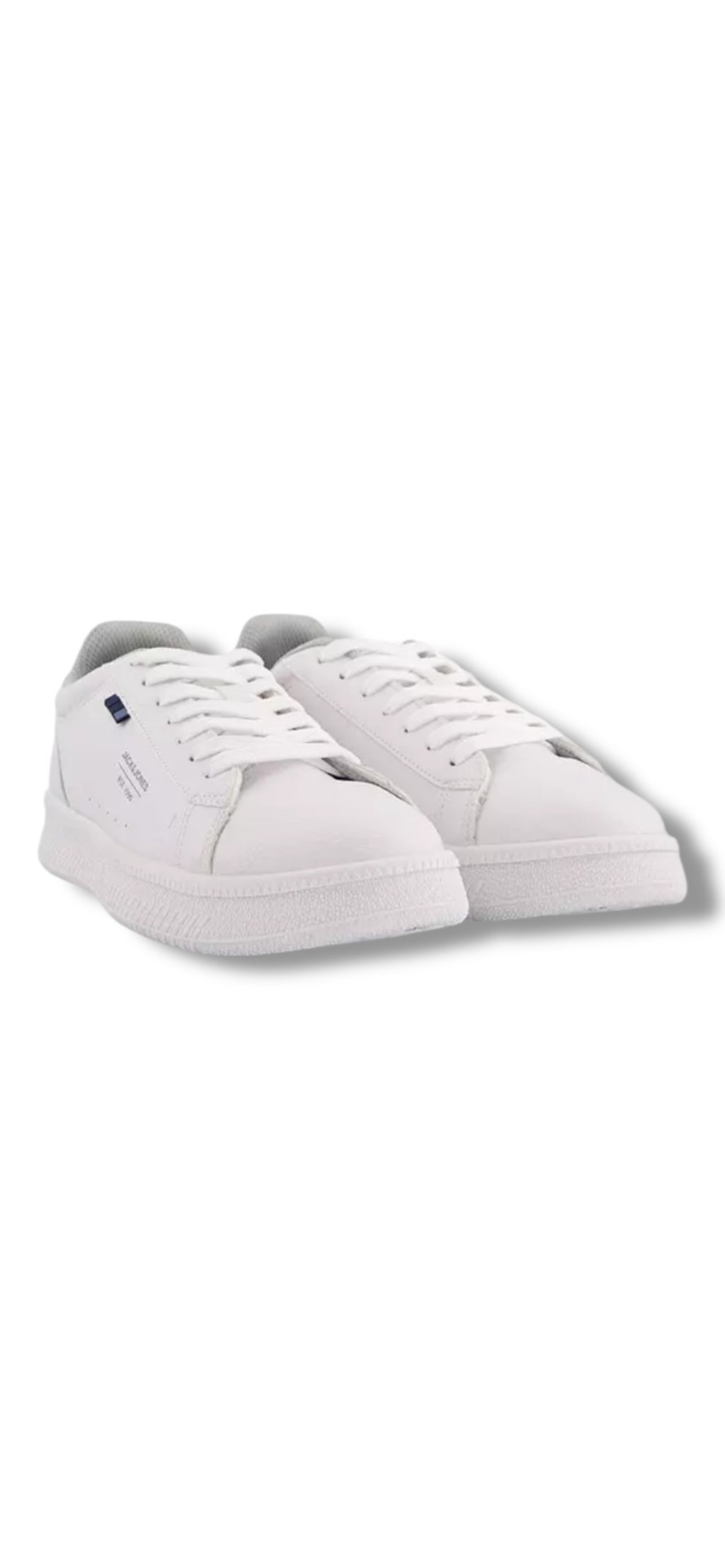 Jack & Jones -Men’s white shoe - Tumble FU Nubuck