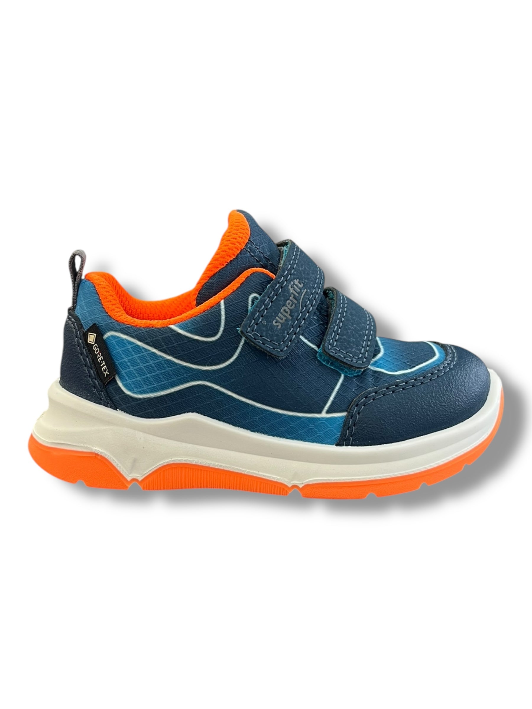 Superfit - Boys navy/orange gore-tex runner - COOPER