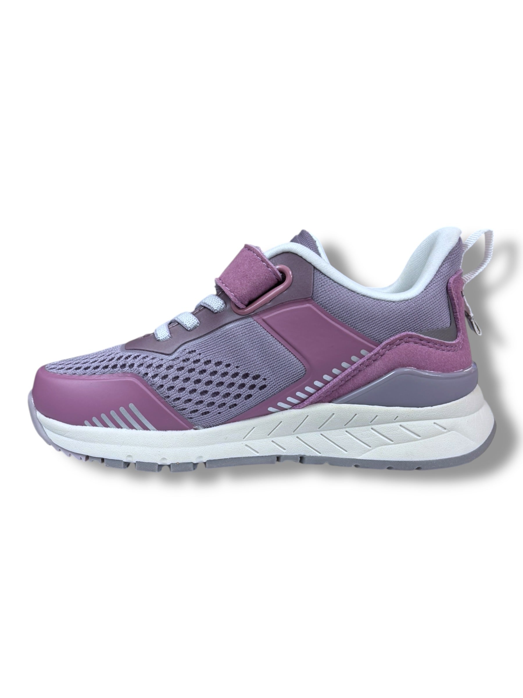Ricosta - Girls purple/white Velcro runner - Shift