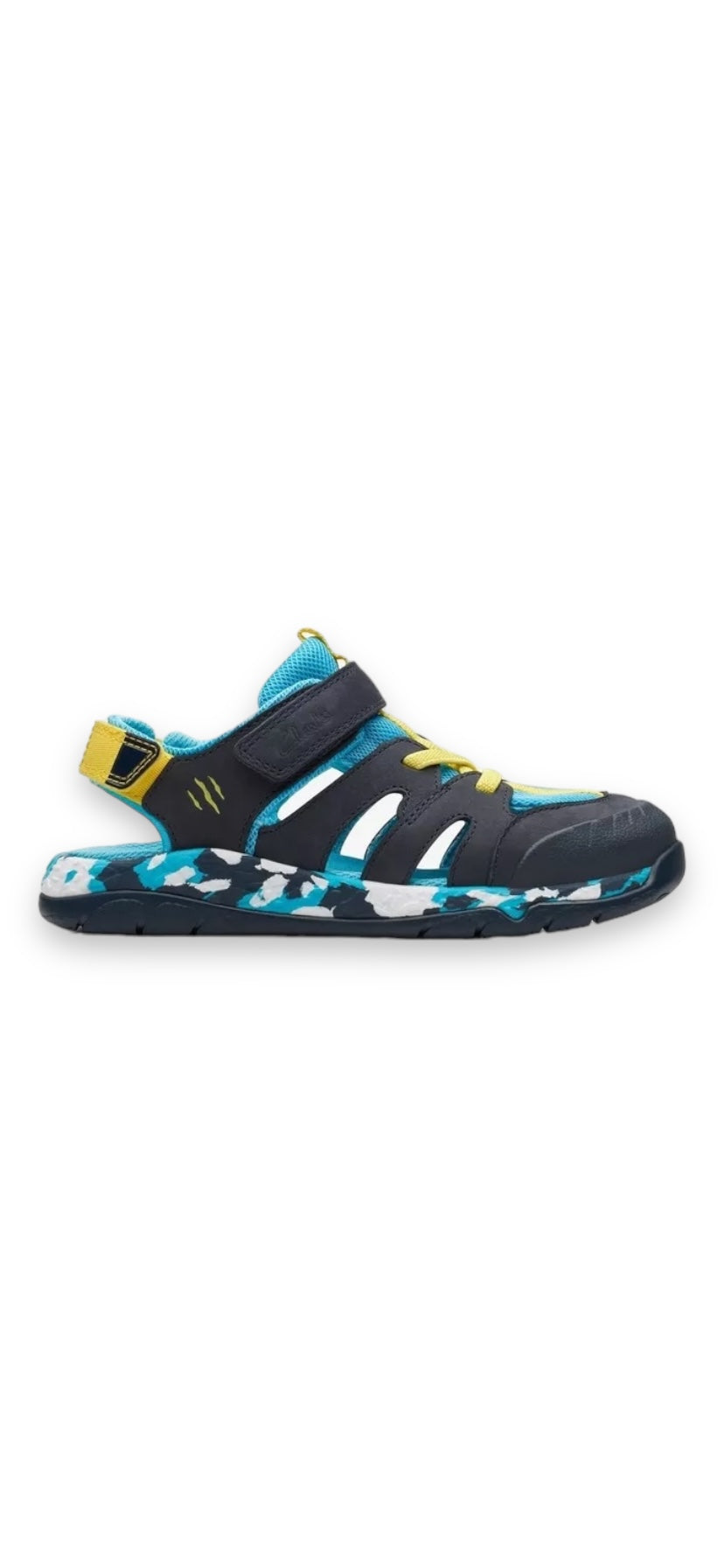 Clarks - Boys navy sandal - Steggy Roar K