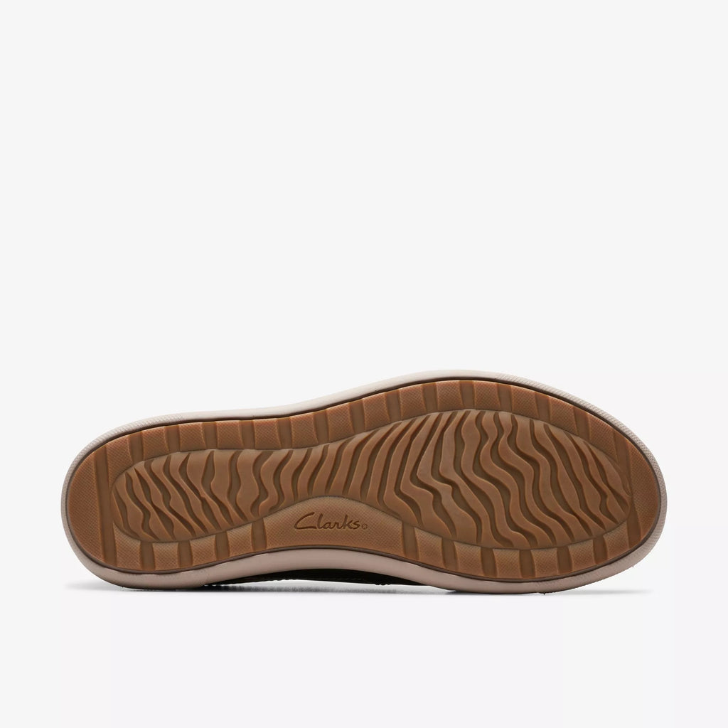 Clarks - Mens beeswax leather slip-on - Mapstone Step