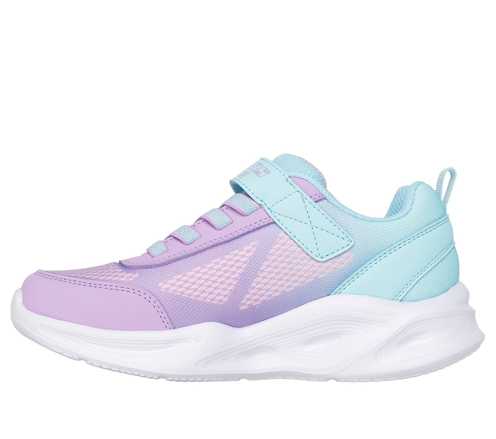 Skechers - Girls Aqua/lavender runner - ombré deluxe.