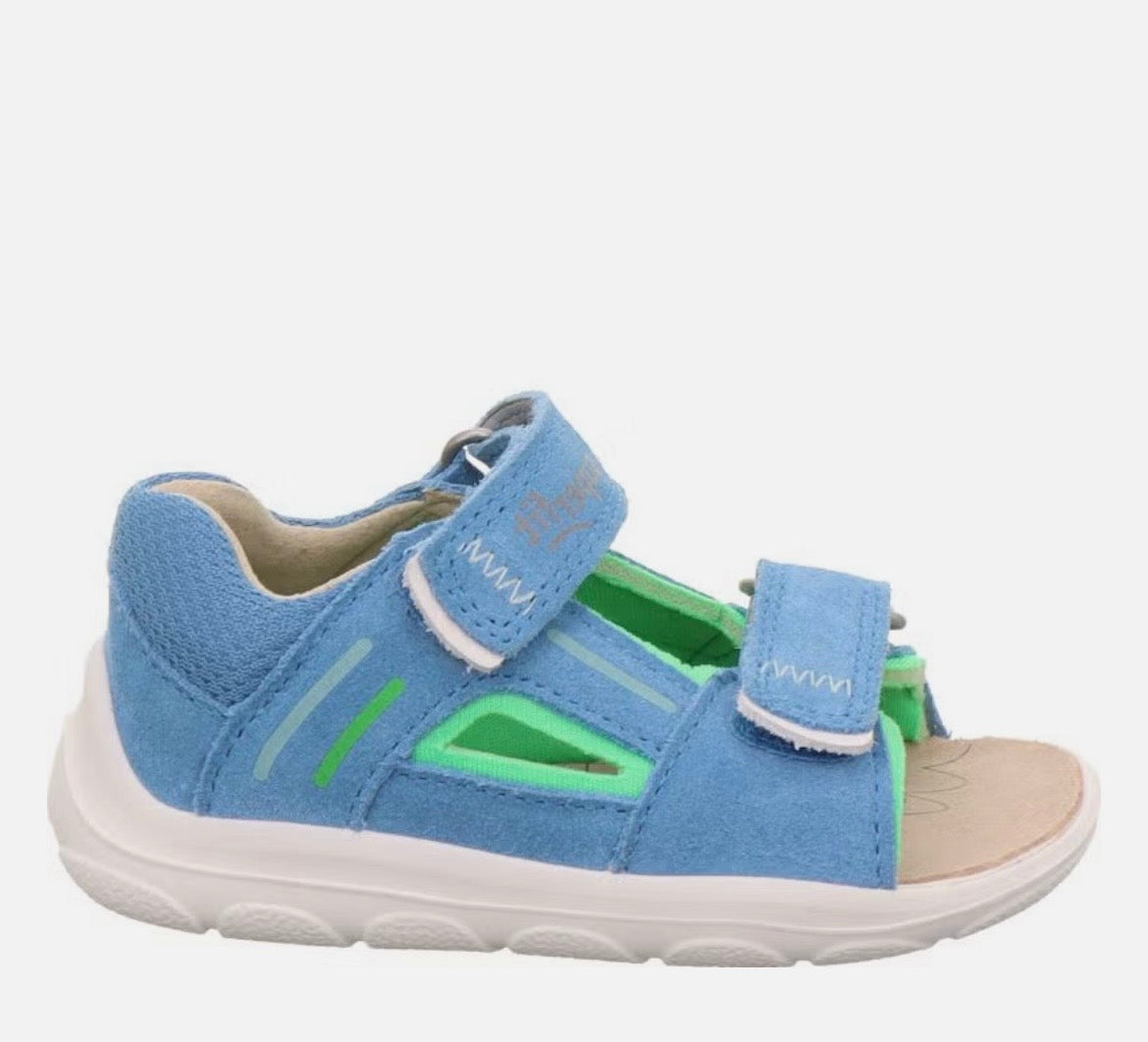 Superfit - Boys blue closed back sandal - Nino