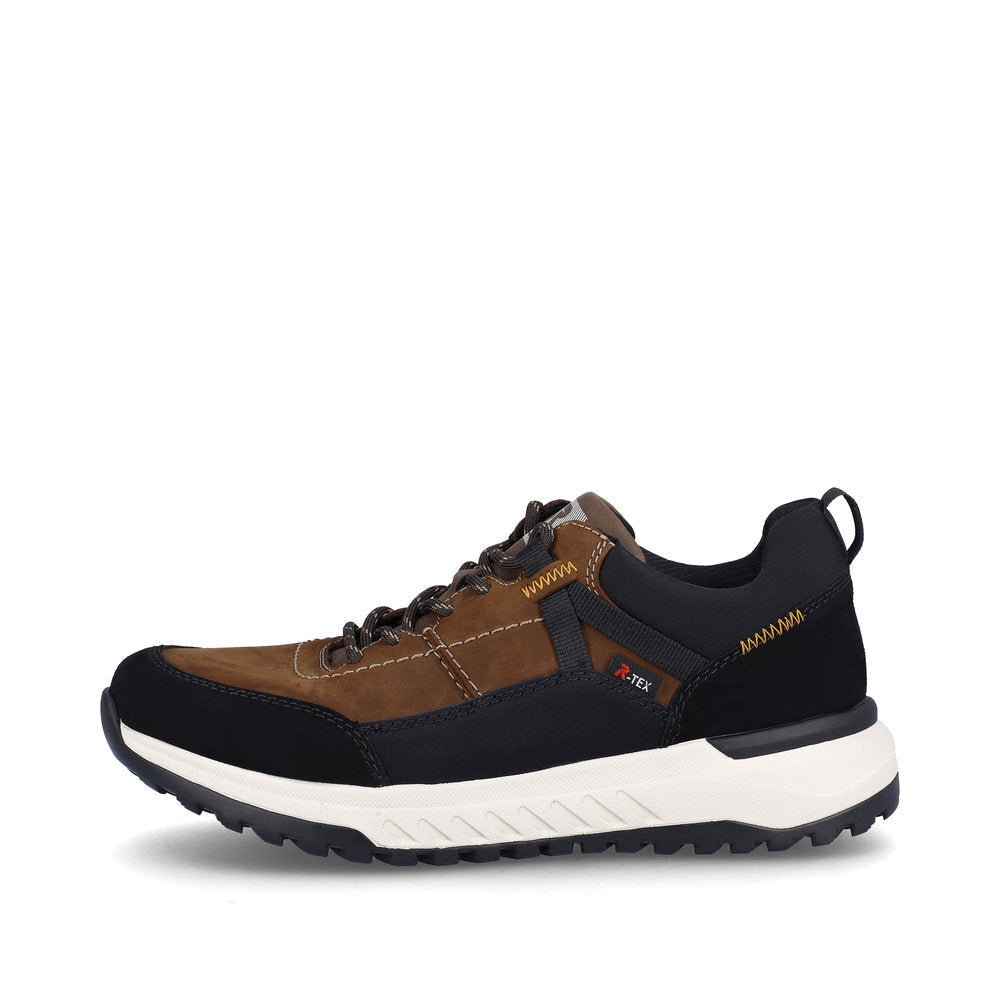 Rieker - Mens brown waterproof shoe - UO100-22