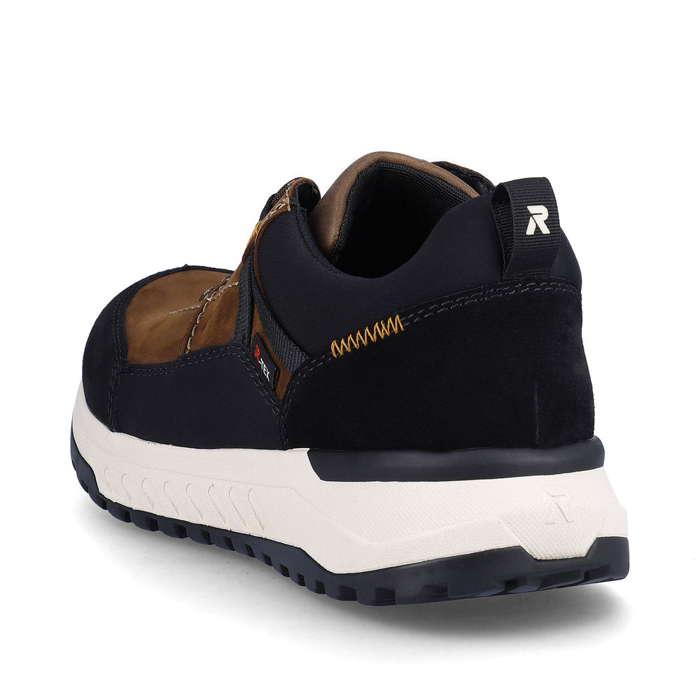 Rieker - Mens brown waterproof shoe - UO100-22