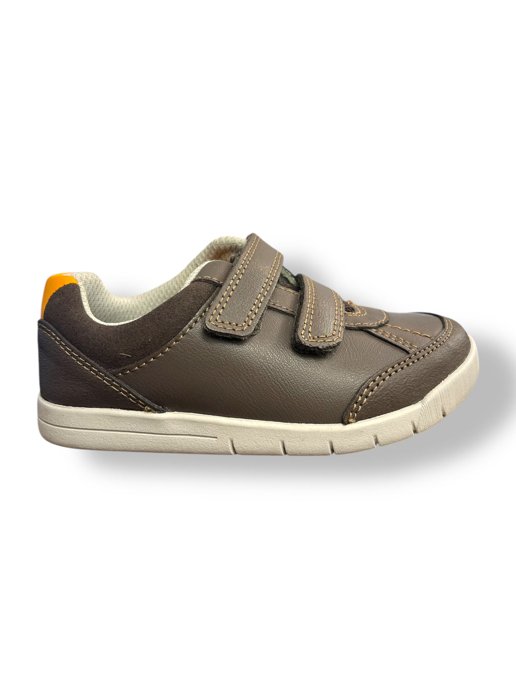 Clarks - Boys brown shoe - Emery sky T