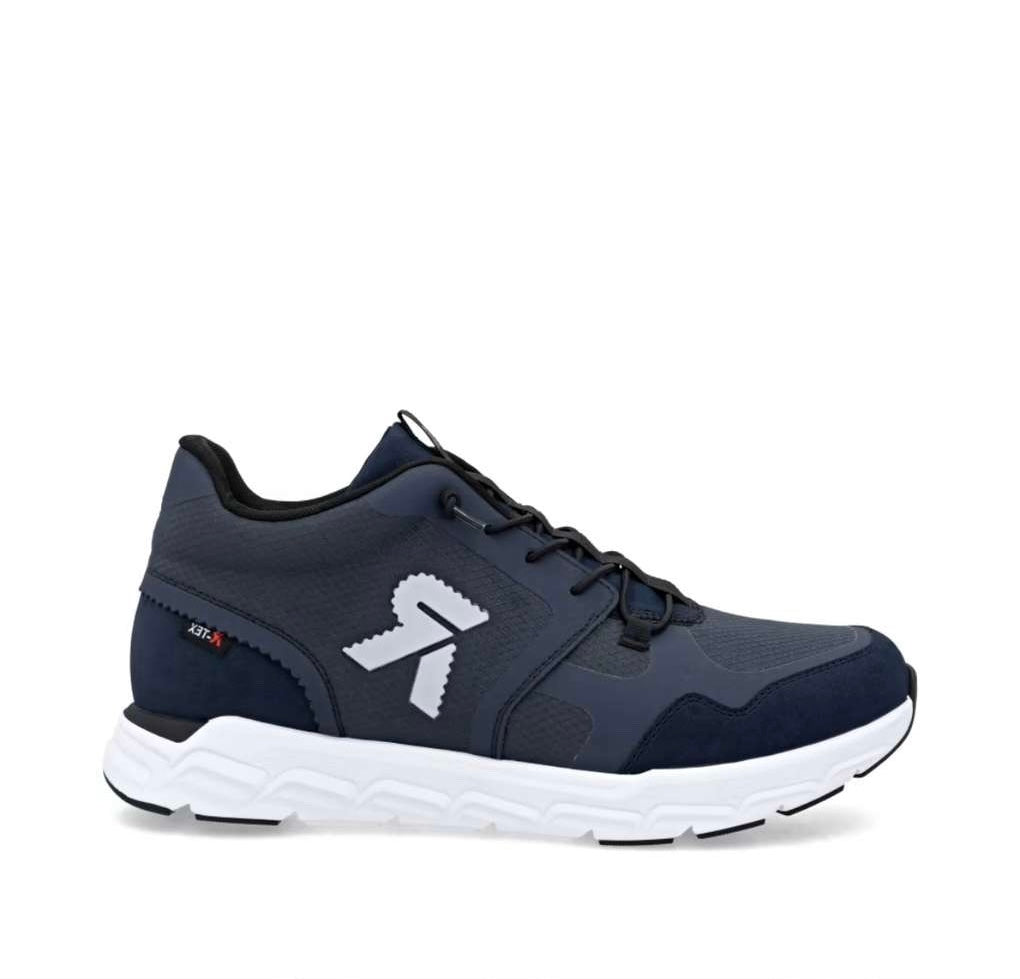 Rieker - Men’s navy slip on runner - 09170-14
