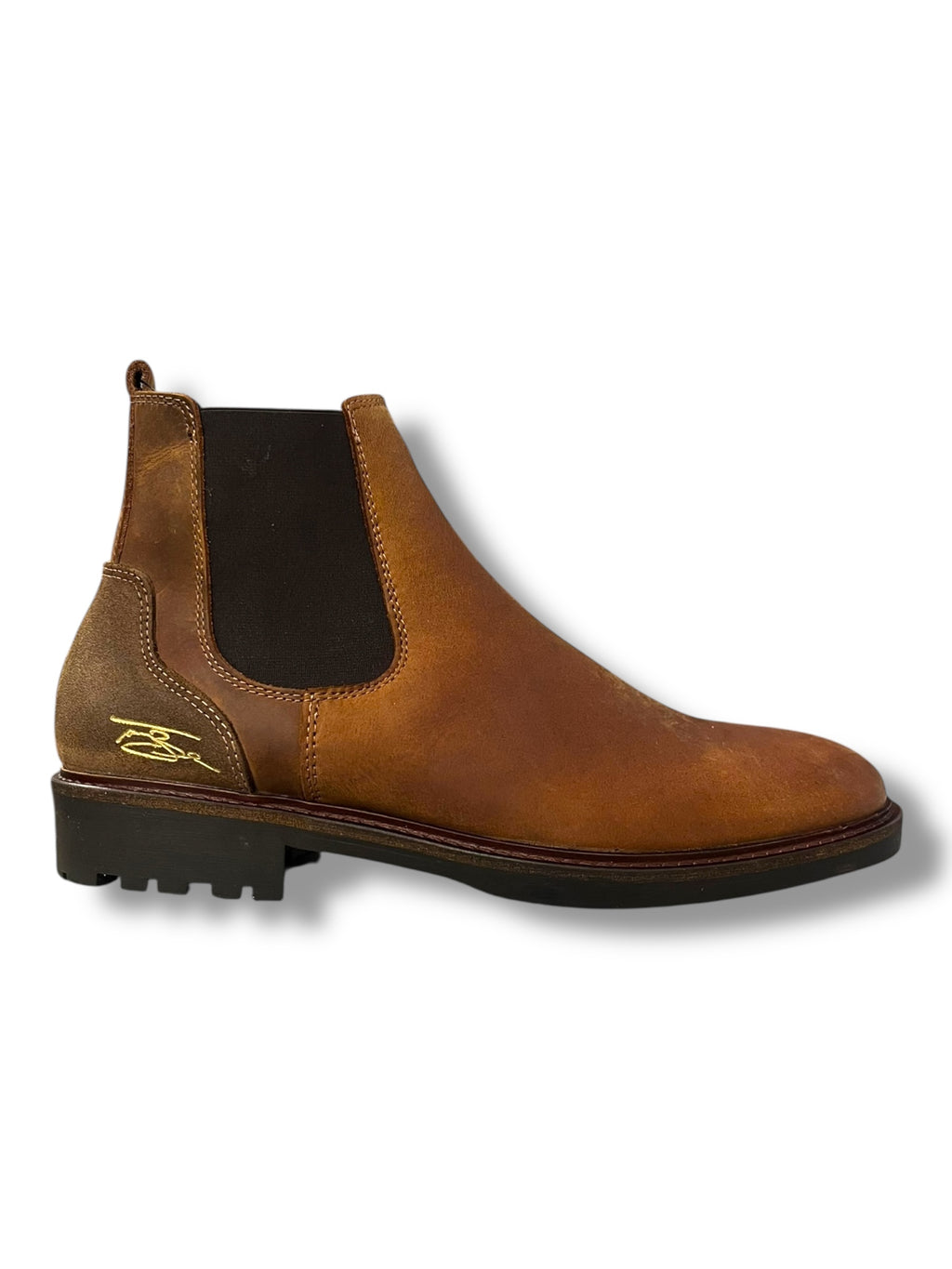 Tommy Bowe - Mens brown slip-in boot - Craven