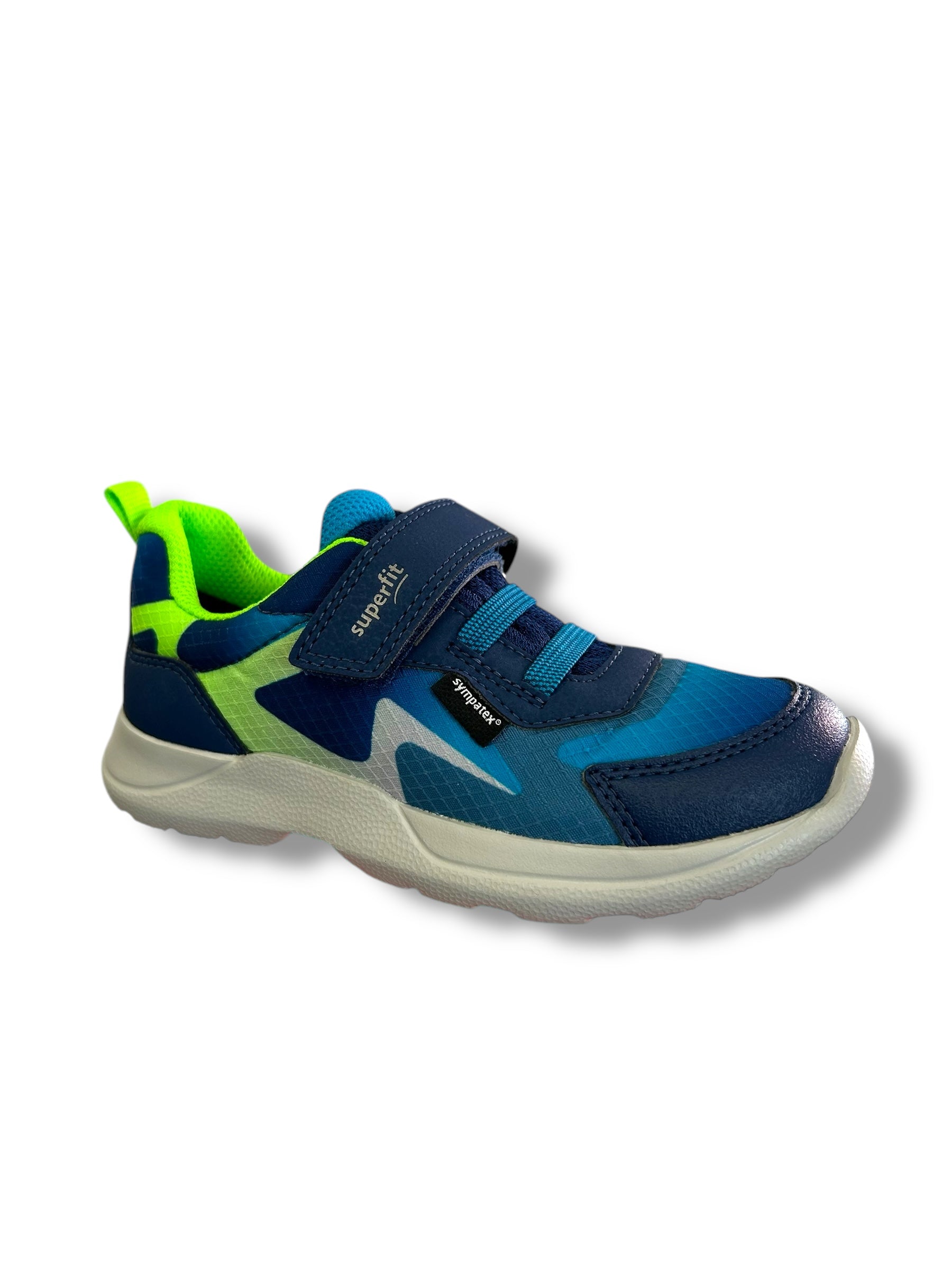 Superfit - Boys blue/green waterproof runner - Rush